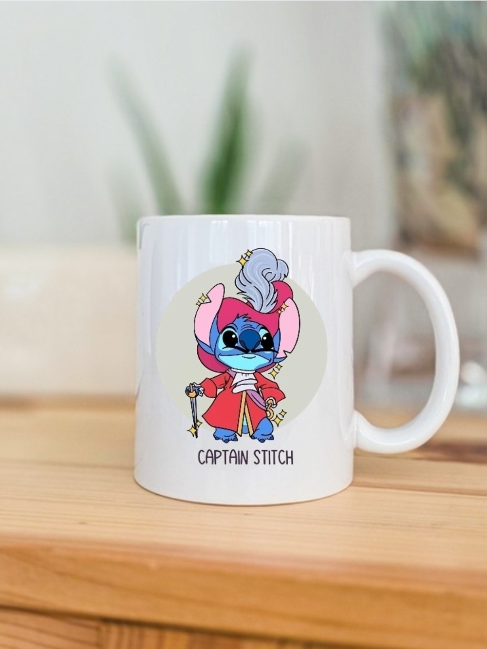 Captain Stitch Coffee Mug - Disney-inspired